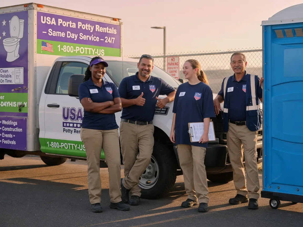Porta Potty Rental company in Falcon, NC